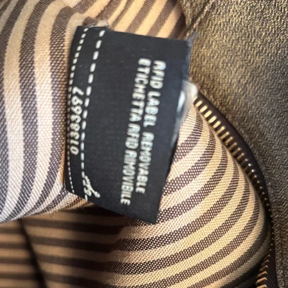 Fendi tote bag Zucca monogram FF canvas brown leather handbag - Picture 4 of 14